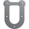 Ekena Millwork Premium Horseshoe Roller Hanger w/ Bolts for Barn Door for 2 1/4" Doors, Silver Metallic GB60015R2SM - alternate 1